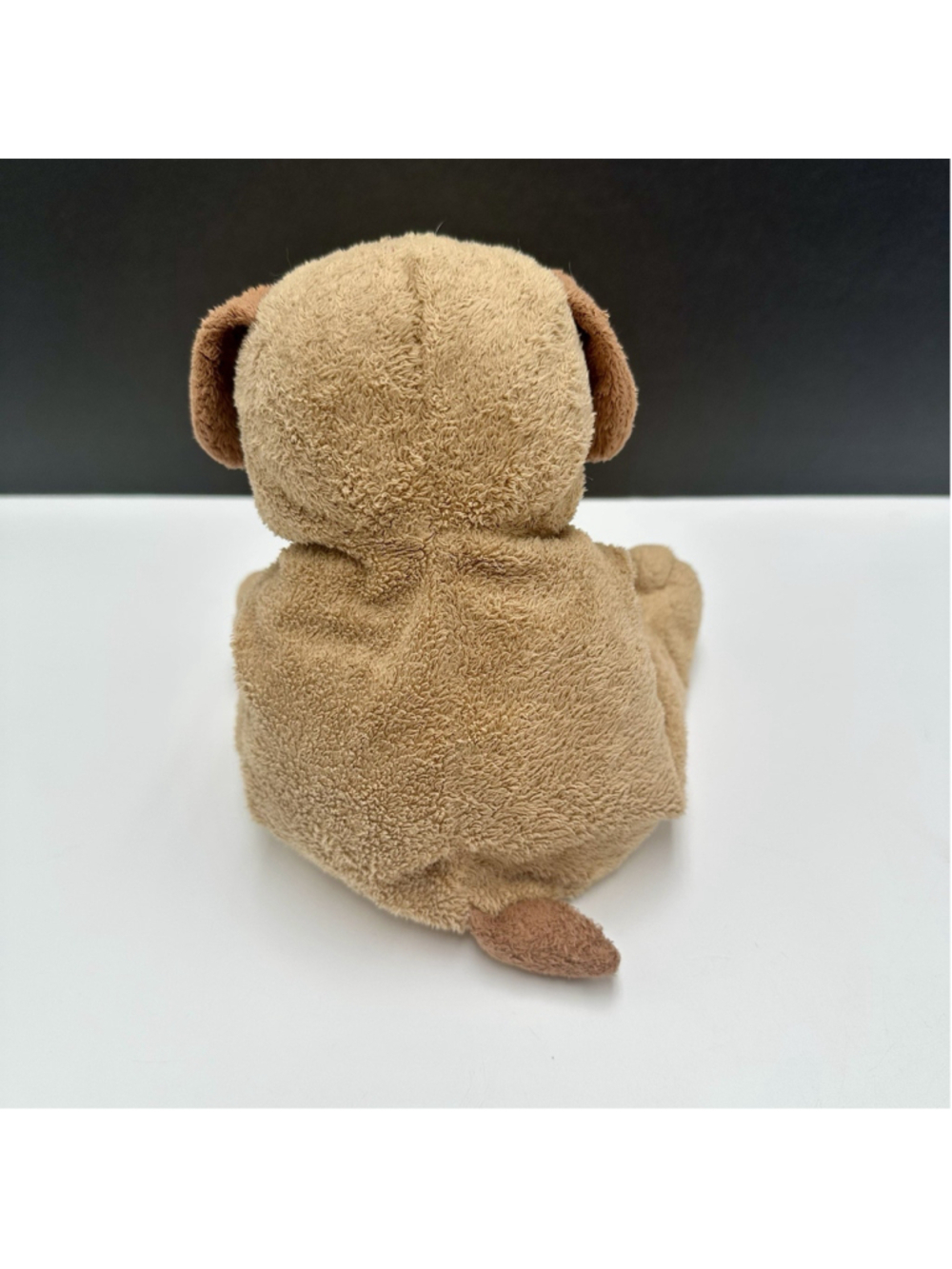 Ty Pluffies Puppers Plush Puppy Dog Soft TyLux 2003 Stuffed Toy Brown Tan - Picture 3 of 9